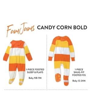 HonestBaby Family Matching Holiday Pajamas Organic Cotton Size 24 Months...